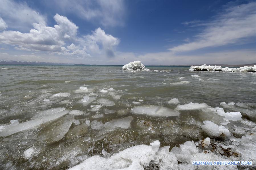 CHINA-TIBET-LAKE NAMTSO-THAW(CN)