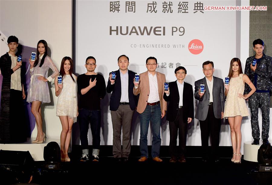 CHINA-TAIPEI-HUAWEI P9-LAUNCH (CN)