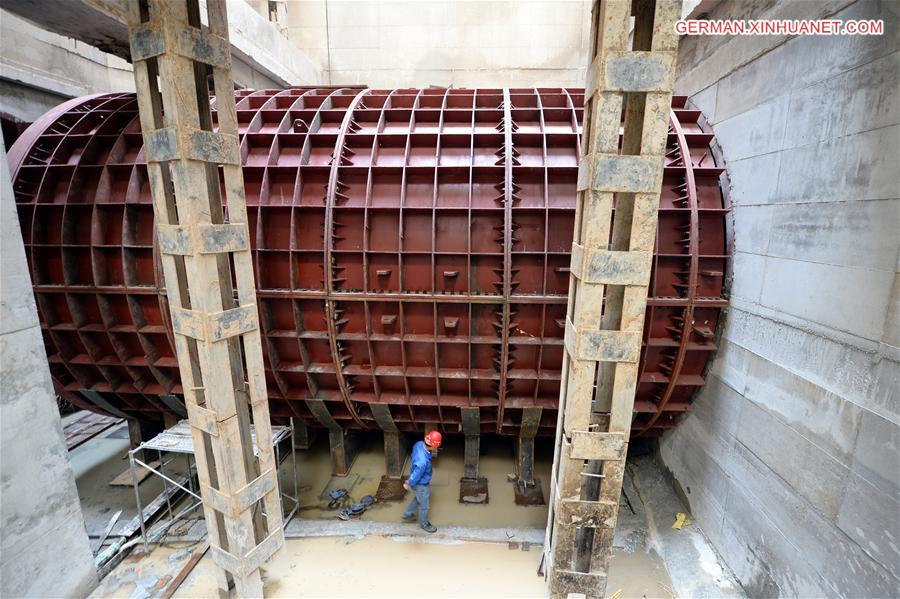 CHINA-LANZHOU-YELLOW RIVER-SUBWAY-RIGHT TUNNEL-COMPLETED (CN)
