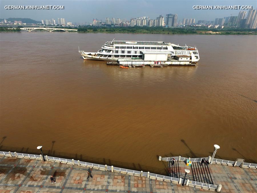 CHINA-HUNAN-CHANGSHA-FLOOD PEAK (CN)