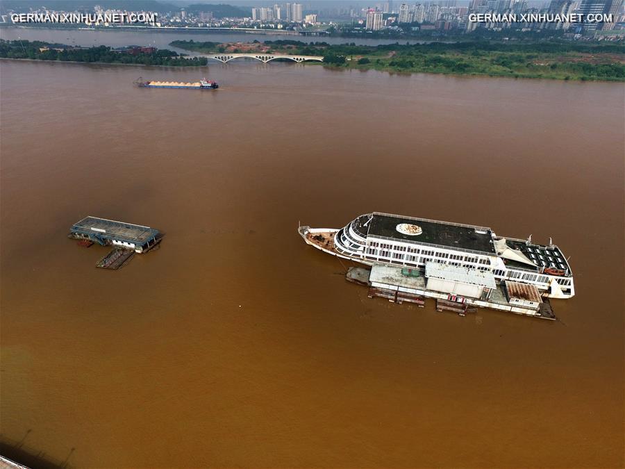 CHINA-HUNAN-CHANGSHA-FLOOD PEAK (CN)