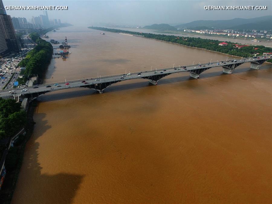 CHINA-HUNAN-CHANGSHA-FLOOD PEAK (CN)