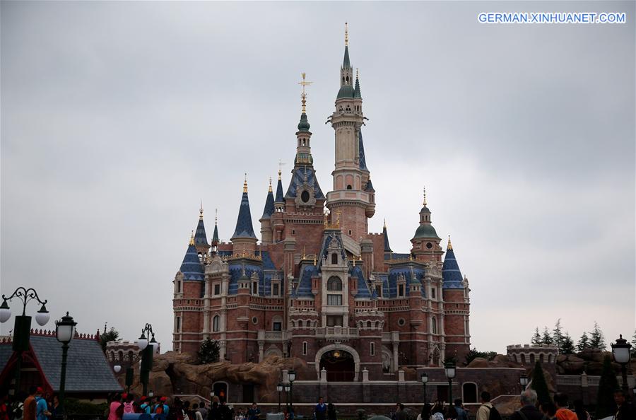 CHINA-SHANGHAI-DISNEY RESORT-TEST RUN (CN)