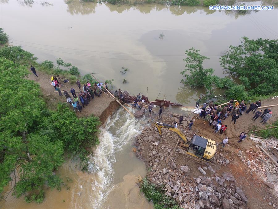 CHINA-JIANGXI-DAM BURST-FLOOD (CN)