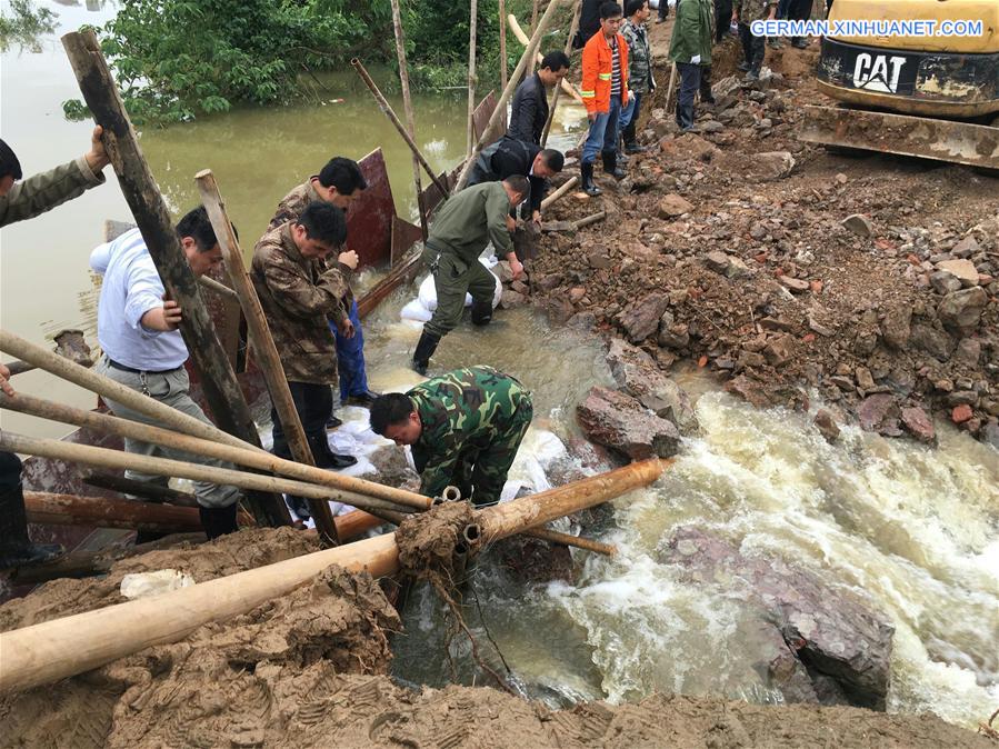 CHINA-JIANGXI-DAM BURST-FLOOD (CN)