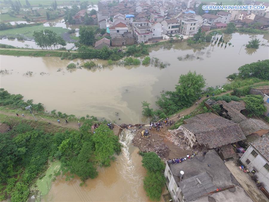 CHINA-JIANGXI-DAM BURST-FLOOD (CN)