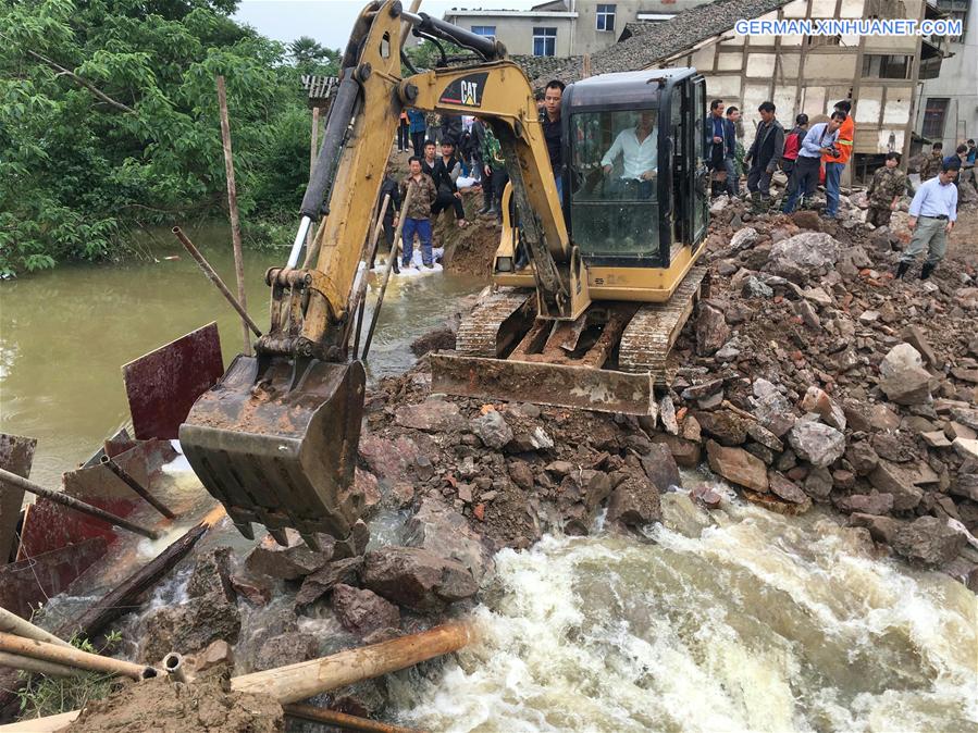 CHINA-JIANGXI-DAM BURST-FLOOD (CN)