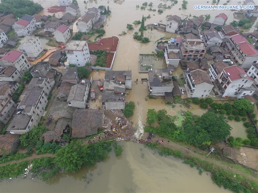 CHINA-JIANGXI-DAM BURST-FLOOD (CN)