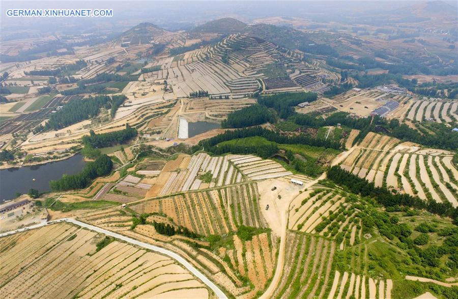 #CHINA-JIANGSU-LIANYUNGANG-TERRACED FIELDS(CN)