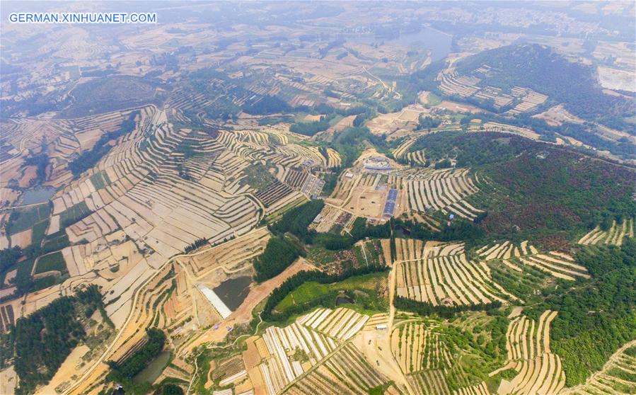 #CHINA-JIANGSU-LIANYUNGANG-TERRACED FIELDS(CN)