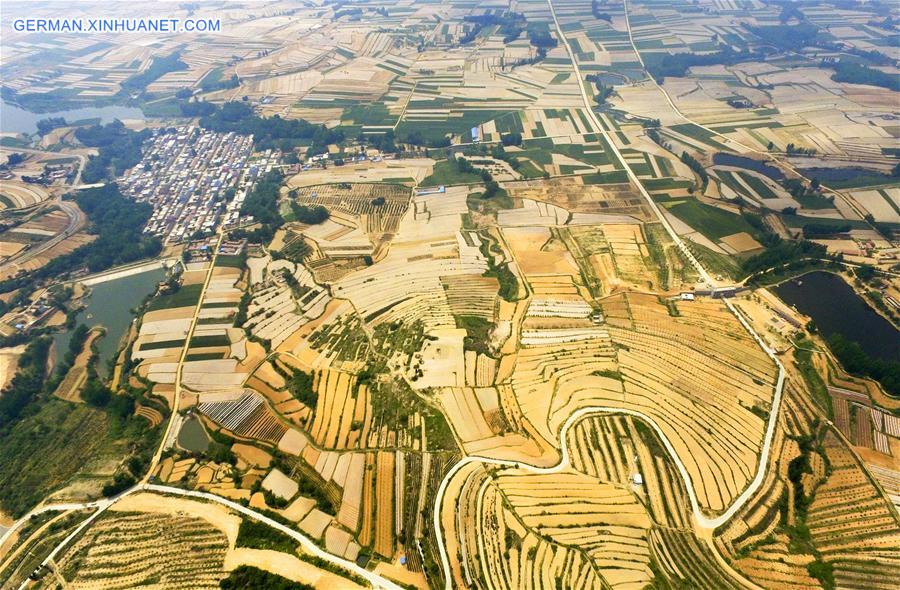 #CHINA-JIANGSU-LIANYUNGANG-TERRACED FIELDS(CN)