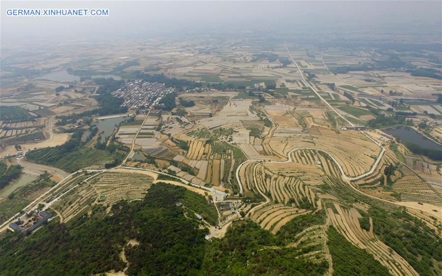 #CHINA-JIANGSU-LIANYUNGANG-TERRACED FIELDS(CN)