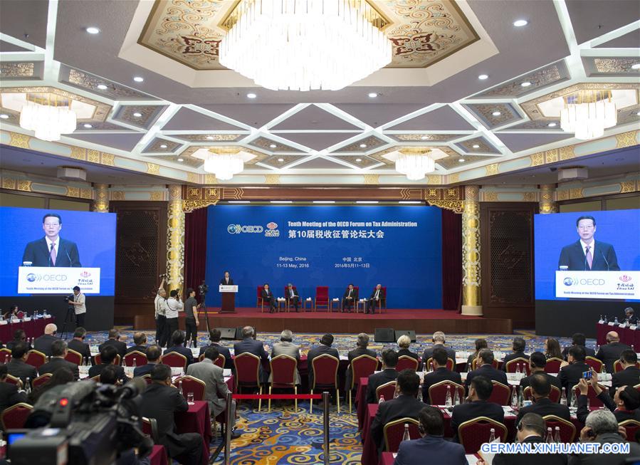 CHINA-BEIJING-ZHANG GAOLI-TAX FORUM (CN)