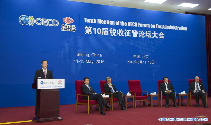 CHINA-BEIJING-ZHANG GAOLI-TAX FORUM (CN)