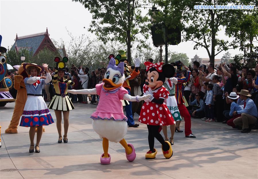 CHINA-SHANGHAI-DISNEY RESORT-TEST RUN (CN)