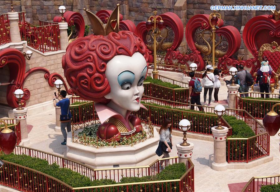 CHINA-SHANGHAI-DISNEY RESORT-TEST RUN (CN)