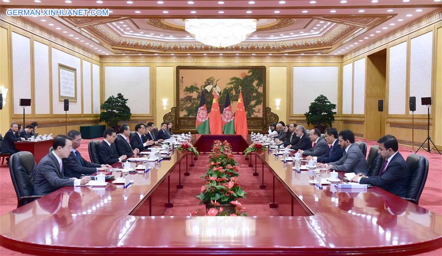 CHINA-BEIJING-LI KEQIANG-AFGHANISTAN-TALKS(CN)