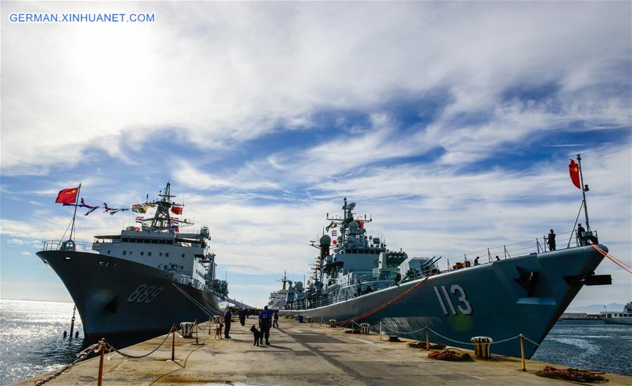 SOUTH AFRICA-SIMON'S TOWN-CHINA-NAVY-VISIT