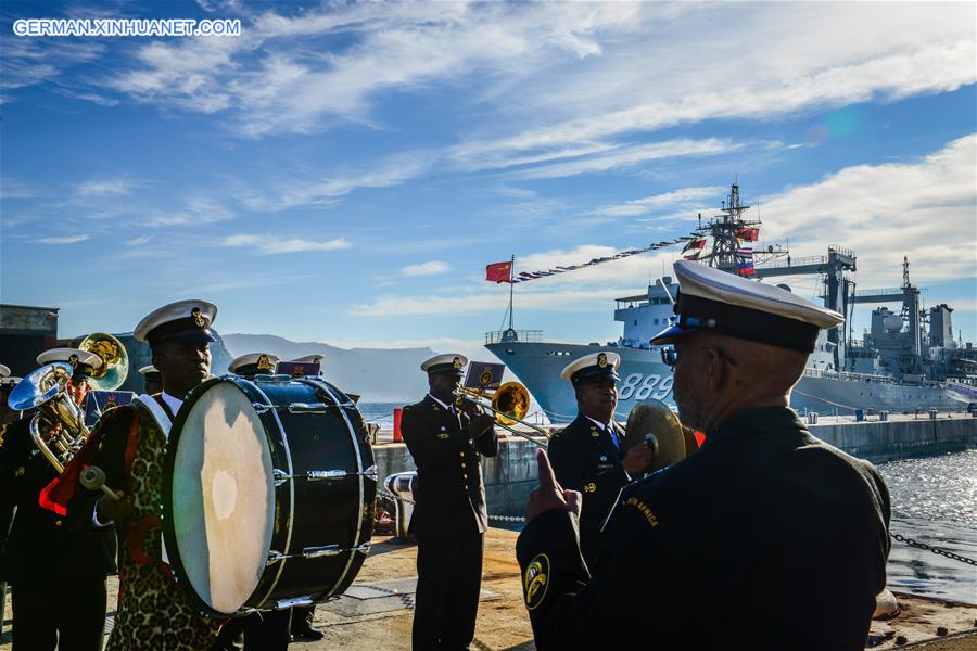 SOUTH AFRICA-SIMON'S TOWN-CHINA-NAVY-VISIT