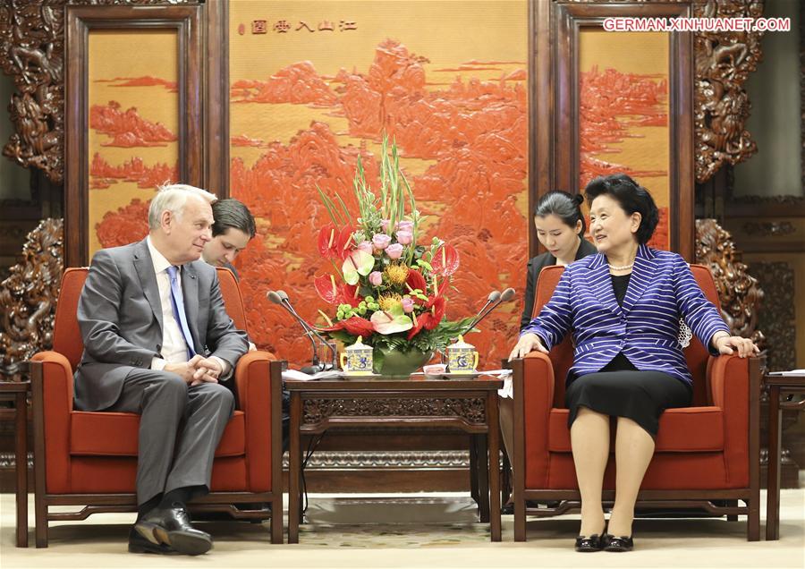 CHINA-BEIJING-LIU YANDONG-AYRAULT-MEETING (CN)