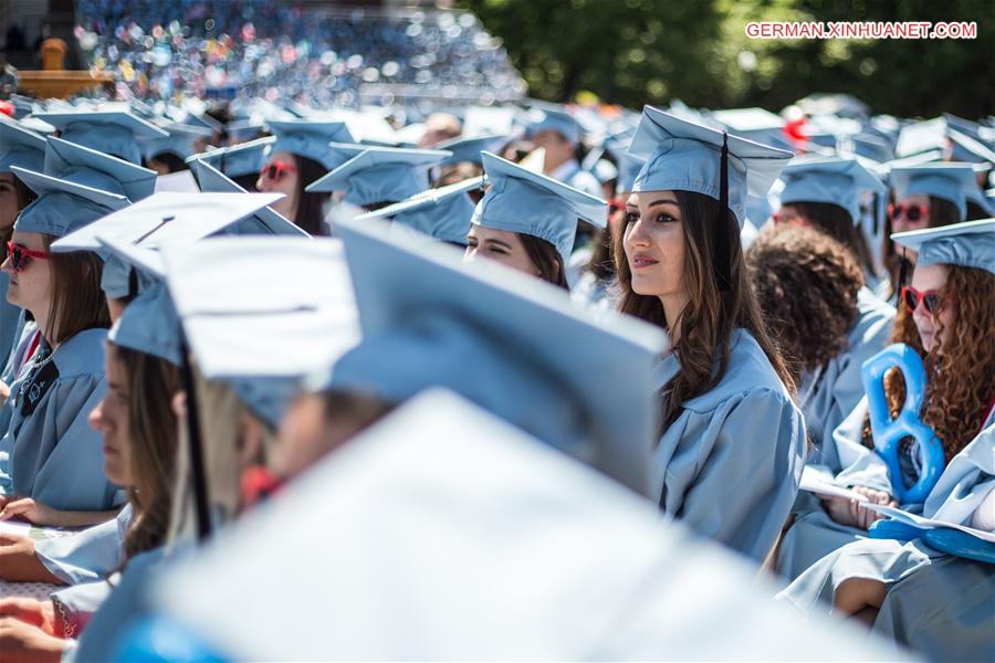 U.S.-NEW YORK-COLUMBIA UNIVERSITY-2016 GRADUATION