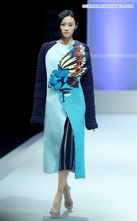 CHINA-BEIJING-COLLEGE STUDENTS' FASHION WEEK (CN)