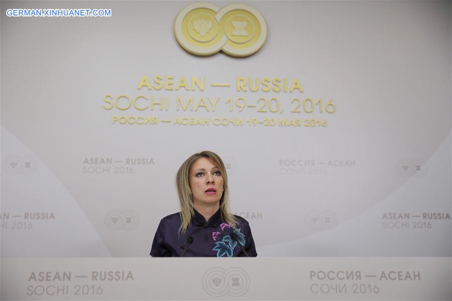 RUSSIA-SOCHI-FOREIGN MINISTRY-ONE-CHINA POLICY