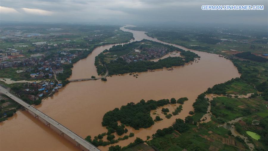 #CHINA-HUNAN-YONGZHOU-TORRENTIAL RAIN (CN)