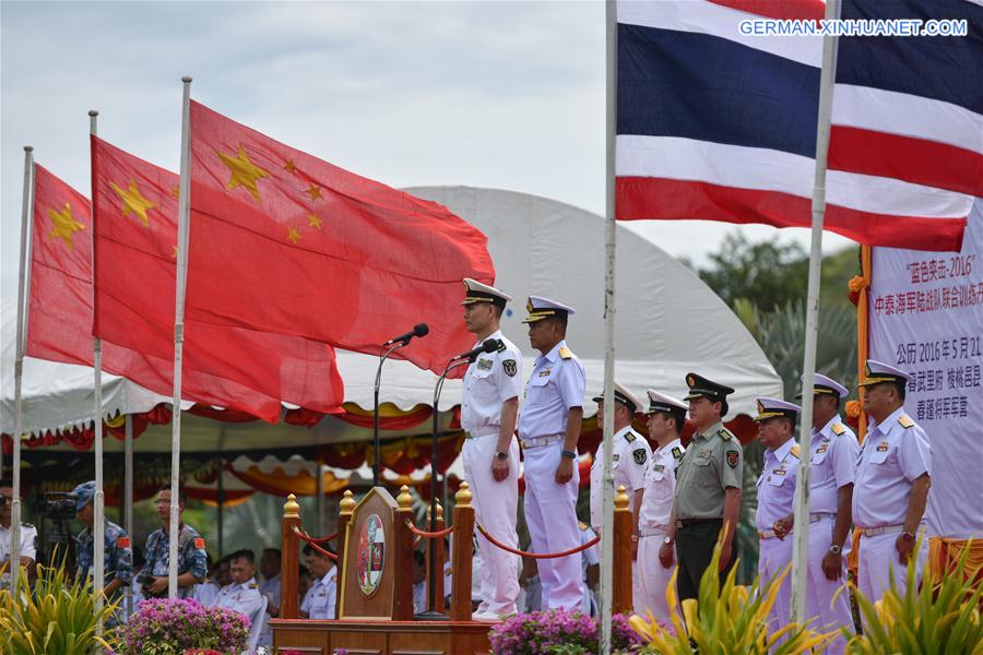 THAILAND-CHINA-JOINT MILITARY EXERCISE