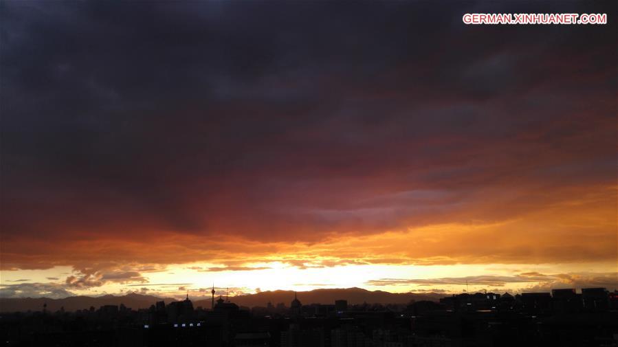 CHINA-BEIJING-SUNSET GLOW(CN)