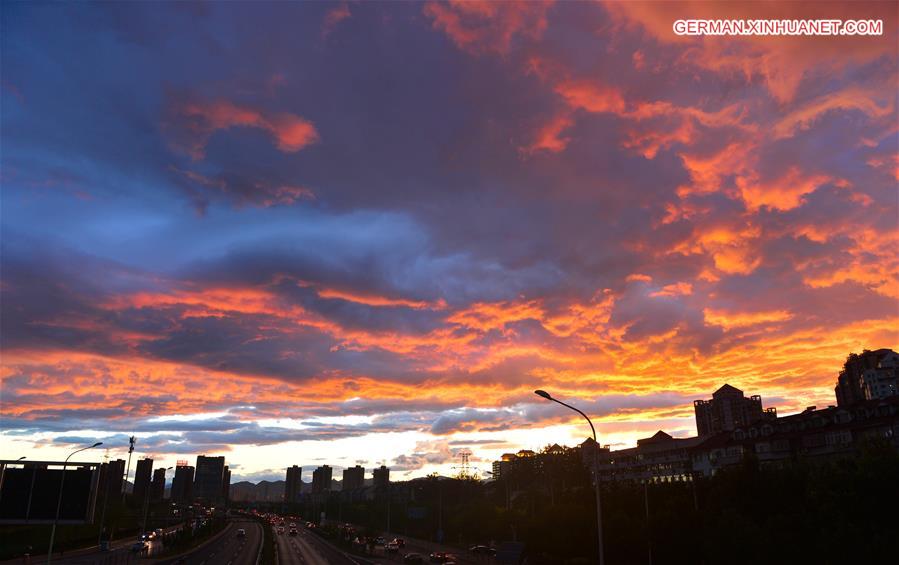 CHINA-BEIJING-SUNSET GLOW(CN)