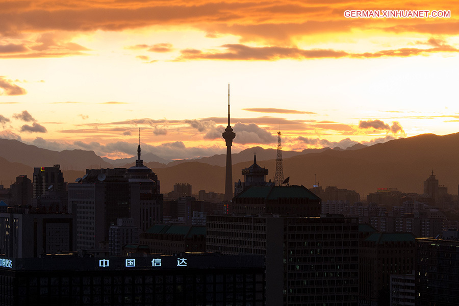 CHINA-BEIJING-SUNSET GLOW(CN)