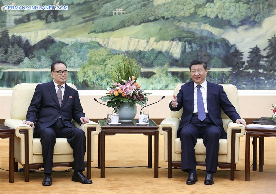 CHINA-BEIJING-XI JINPING-DPRK-MEETING (CN)