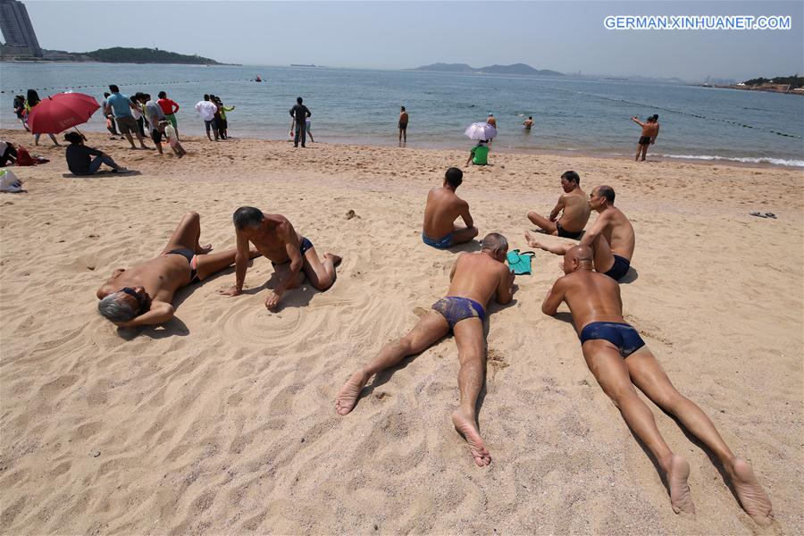 #CHINA-SHANDONG-QINGDAO-BATHING BEACH (CN)