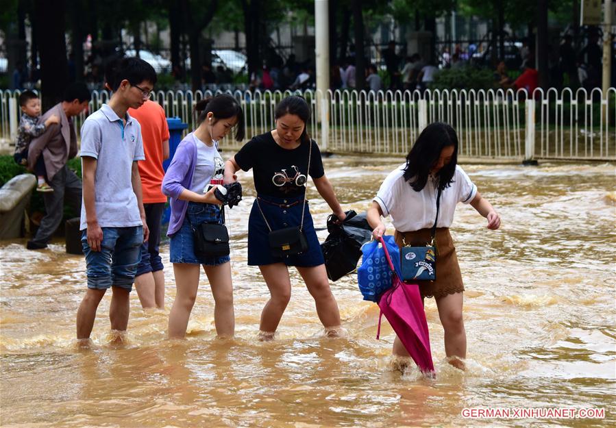CHINA-HUBEI-WUHAN-DOWNPOUR (CN)