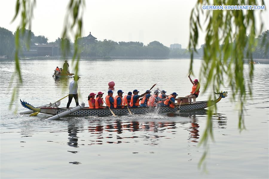 CHINA-BEIJING-DRAGON BOAT COMPETITION (CN)