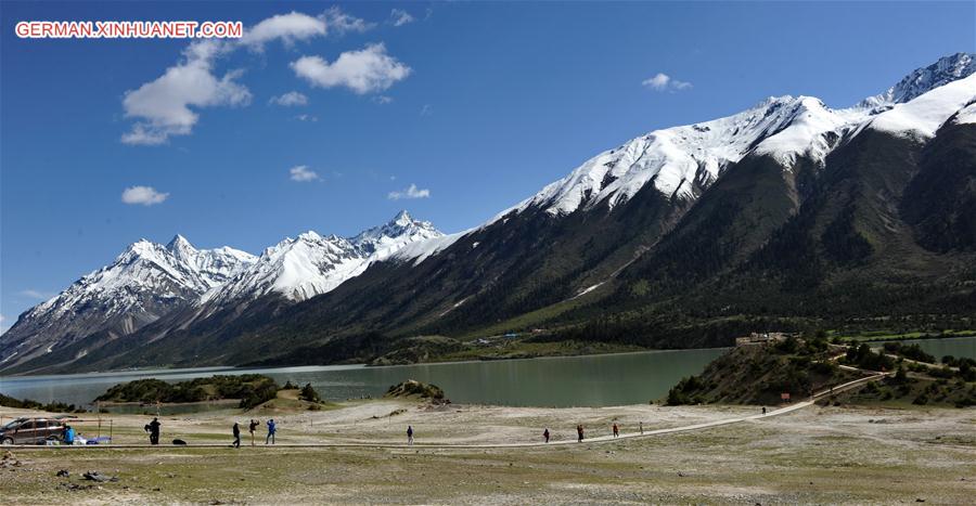 CHINA-TIBET-RANWU LAKE-SCENERY (CN)