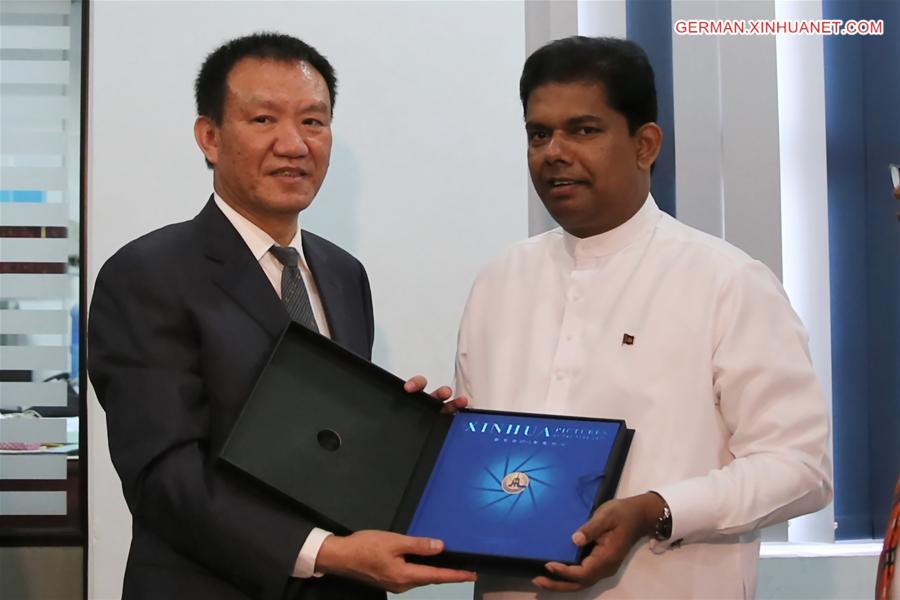 SRI LANKA-COLOMBO-MEDIA-CHINA-XINHUA-COOPERATION