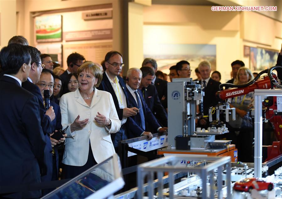 CHINA-SHENYANG-MERKEL-VISIT (CN)