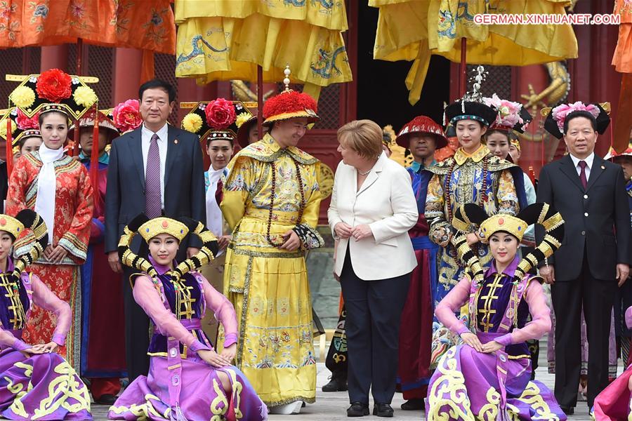 CHINA-SHENYANG-MERKEL-VISIT (CN)