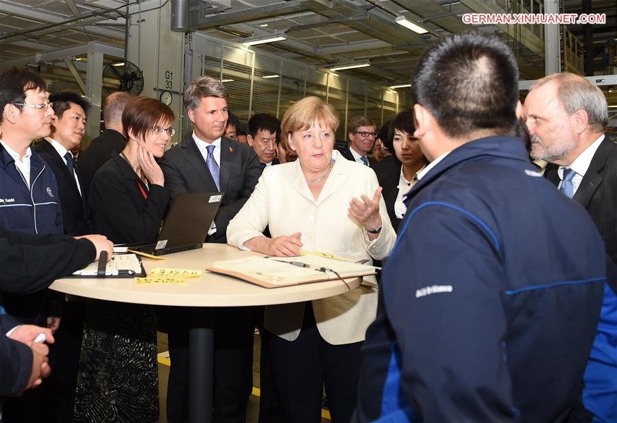 CHINA-SHENYANG-MERKEL-VISIT (CN)