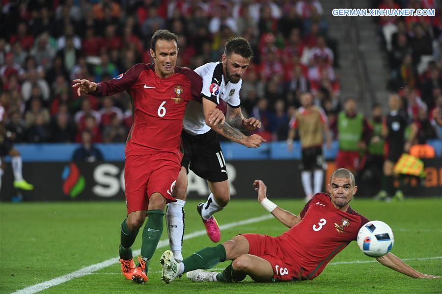 (SP)FRANCE-PARIS-SOCCER-EURO 2016-GROUP F-PORTUGAL VS AUSTRIA