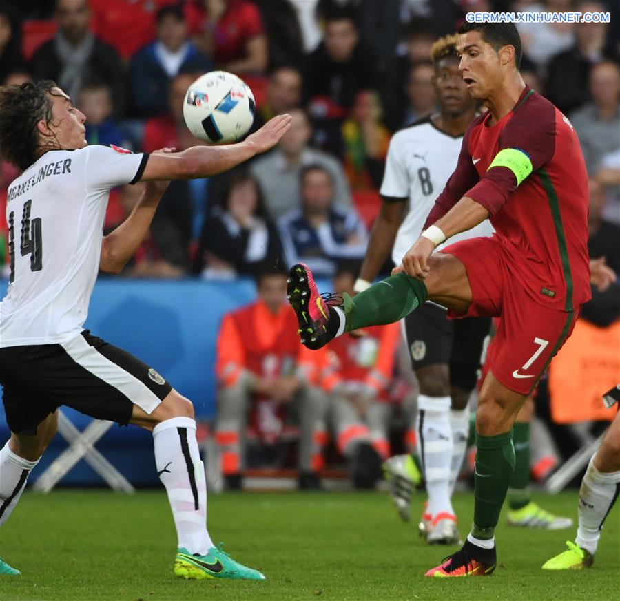 (SP)FRANCE-PARIS-SOCCER-EURO 2016-GROUP F-PORTUGAL VS AUSTRIA