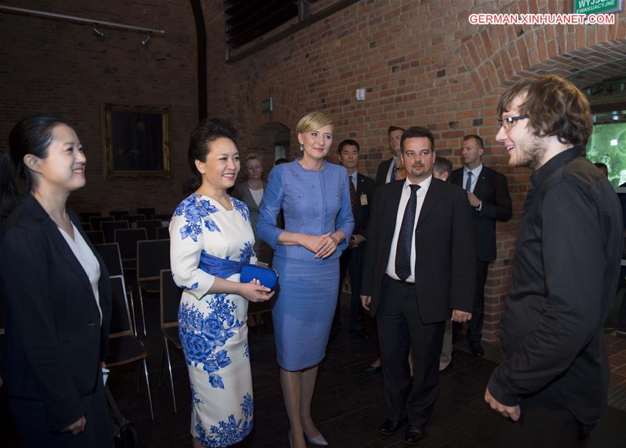 POLAND-CHINA-PENG LIYUAN-FRYDERYK CHOPIN MUSEUM