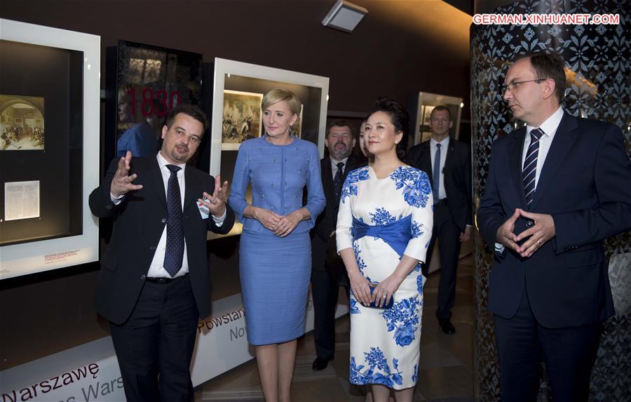 POLAND-CHINA-PENG LIYUAN-FRYDERYK CHOPIN MUSEUM