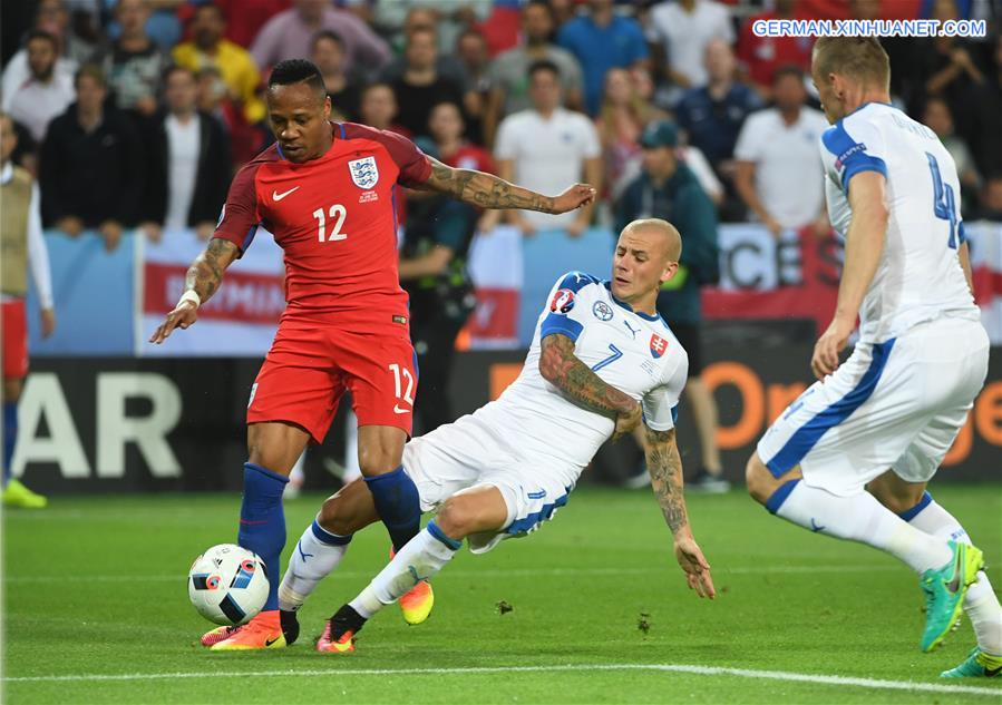 (SP)FRANCE-SAINT-ETIENNE-SOCCER-EURO 2016-GROUP B-ENGLAND VS SLOVAKIA