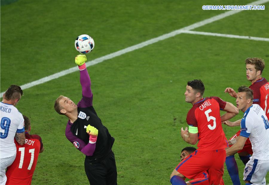 (SP)FRANCE-SAINT-ETIENNE-SOCCER-EURO 2016-GROUP B-ENGLAND VS SLOVAKIA
