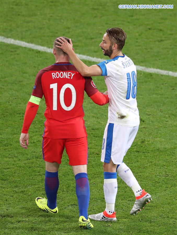 (SP)FRANCE-SAINT-ETIENNE-SOCCER-EURO 2016-GROUP B-ENGLAND VS SLOVAKIA