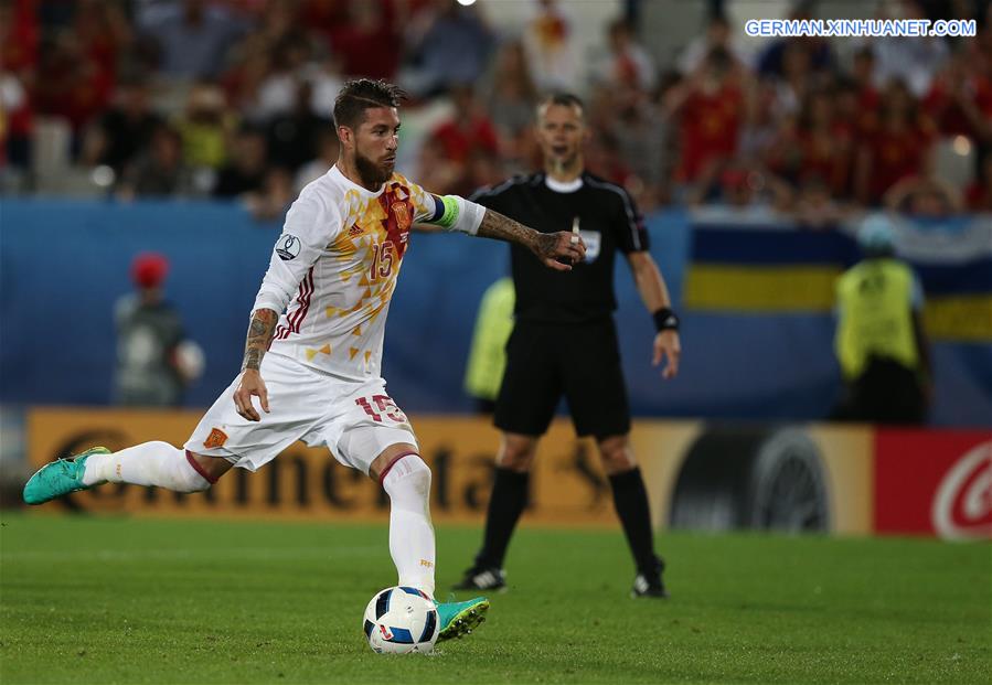 (SP)FRANCE-BORDEAUX-SOCCER-EURO 2016-GROUP D-SPAIN VS CROATIA