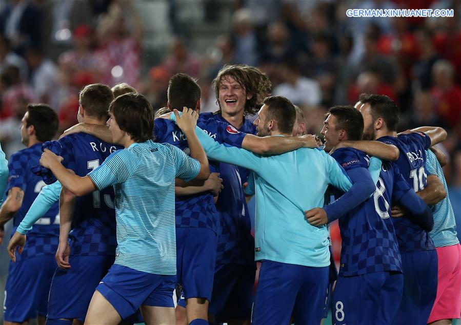 (SP)FRANCE-BORDEAUX-SOCCER-EURO 2016-GROUP D-SPAIN VS CROATIA